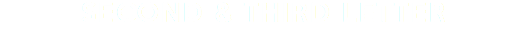 second & third letter